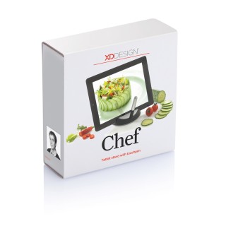 Stand Chef para tablet con bolígrafo táctil